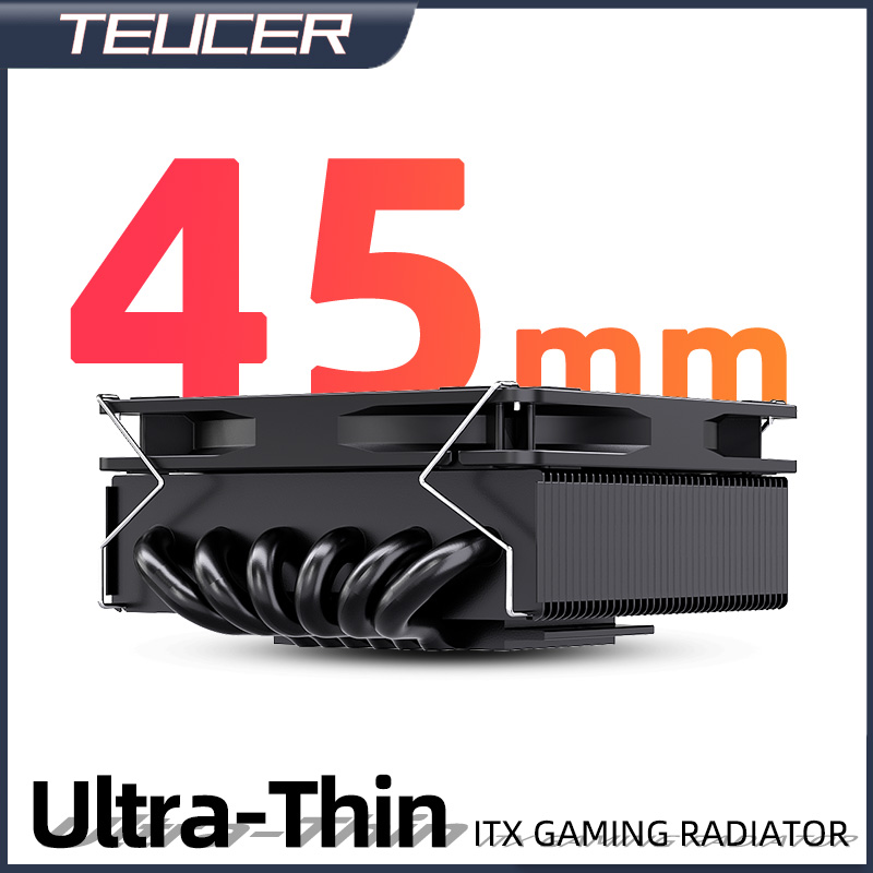 Air Cooler Cpu - Teucer Höhe 45 mm CPU-Kühler ITX