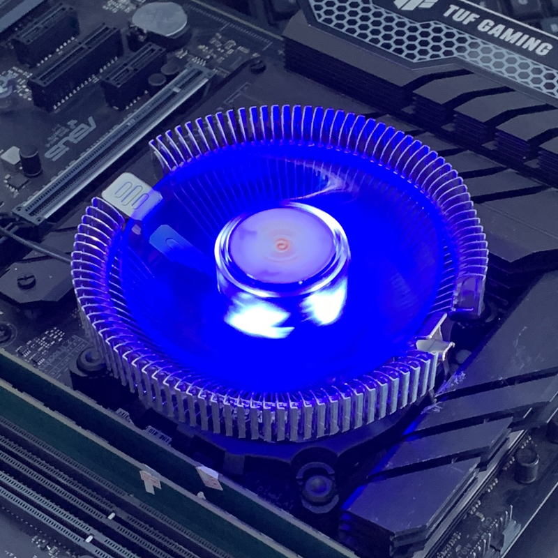 Air Cooler Cpu - CPU Luftgekühlter Kühler LED-Lüfter für Intel