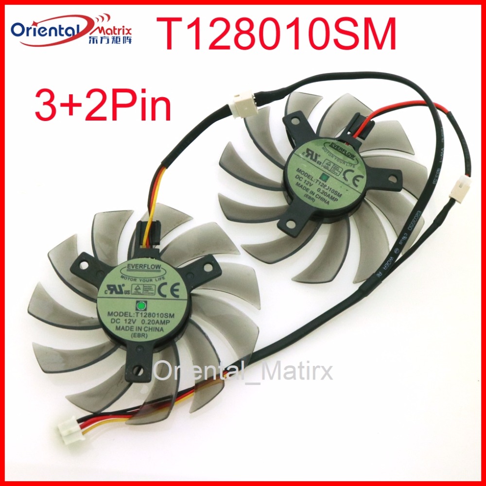 Cpu Heatsink - Freies Verschiffen T128010SM 75mm DC12V 0.20A