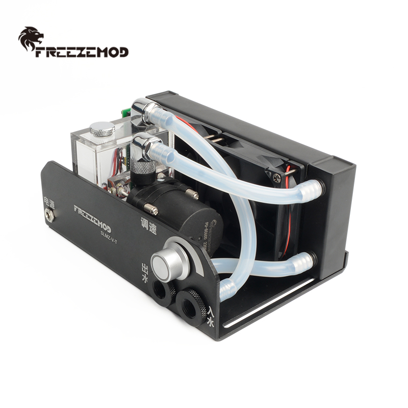 Aio Liquid Cooler - FREEZEMOD Laptop-Flüssigkeitskühler AIO-Modul 160 mm Aluminium-Kühlerablauf