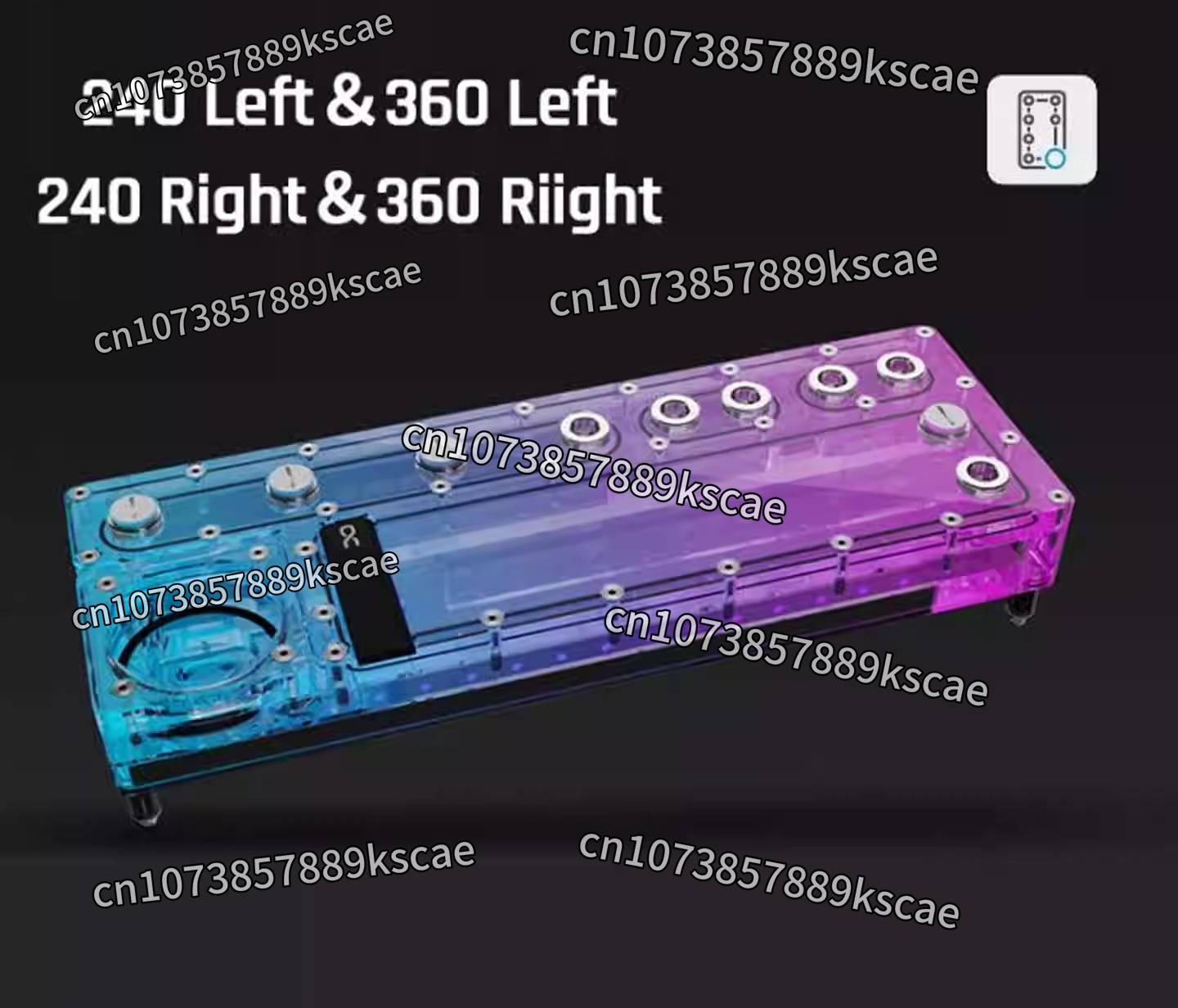 Alphacool Core Distro Plate 24 – Integrated Pump Reservoir Distro Plate Bewertung und Preis