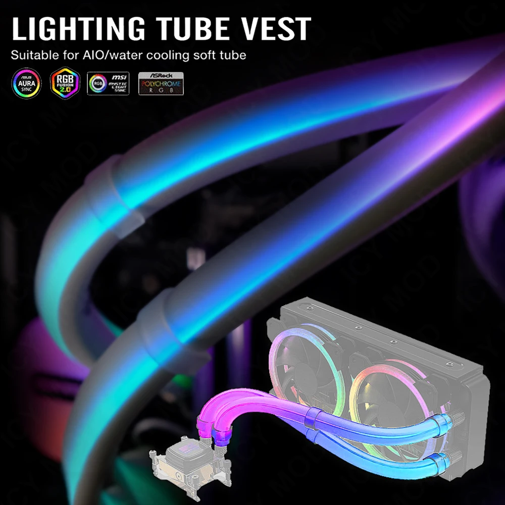 EZDIY ARGB Lichtleiste für 12  – Aio Liquid Cooler Bewertung und Preis